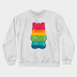 Rainbow Gummy Bear Crewneck Sweatshirt